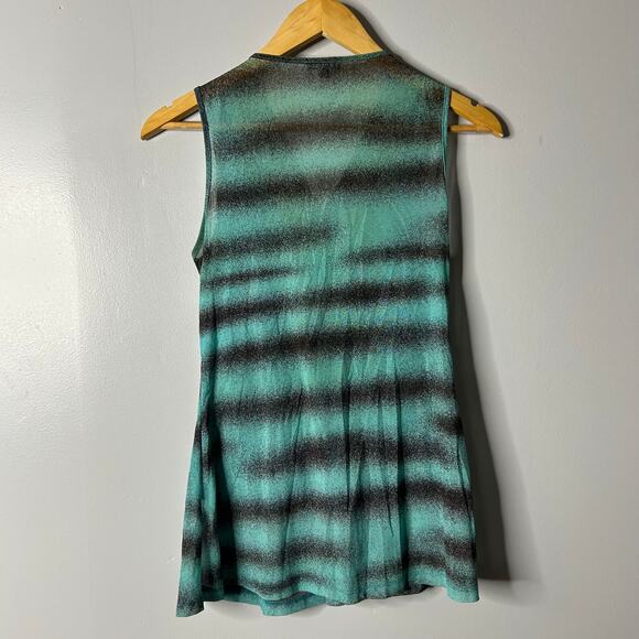 Soda Exchange Babydoll Y2K Tank Fairy Sequin Artsy Women's 8 Chiffon Flowy - Picture 5 of 6